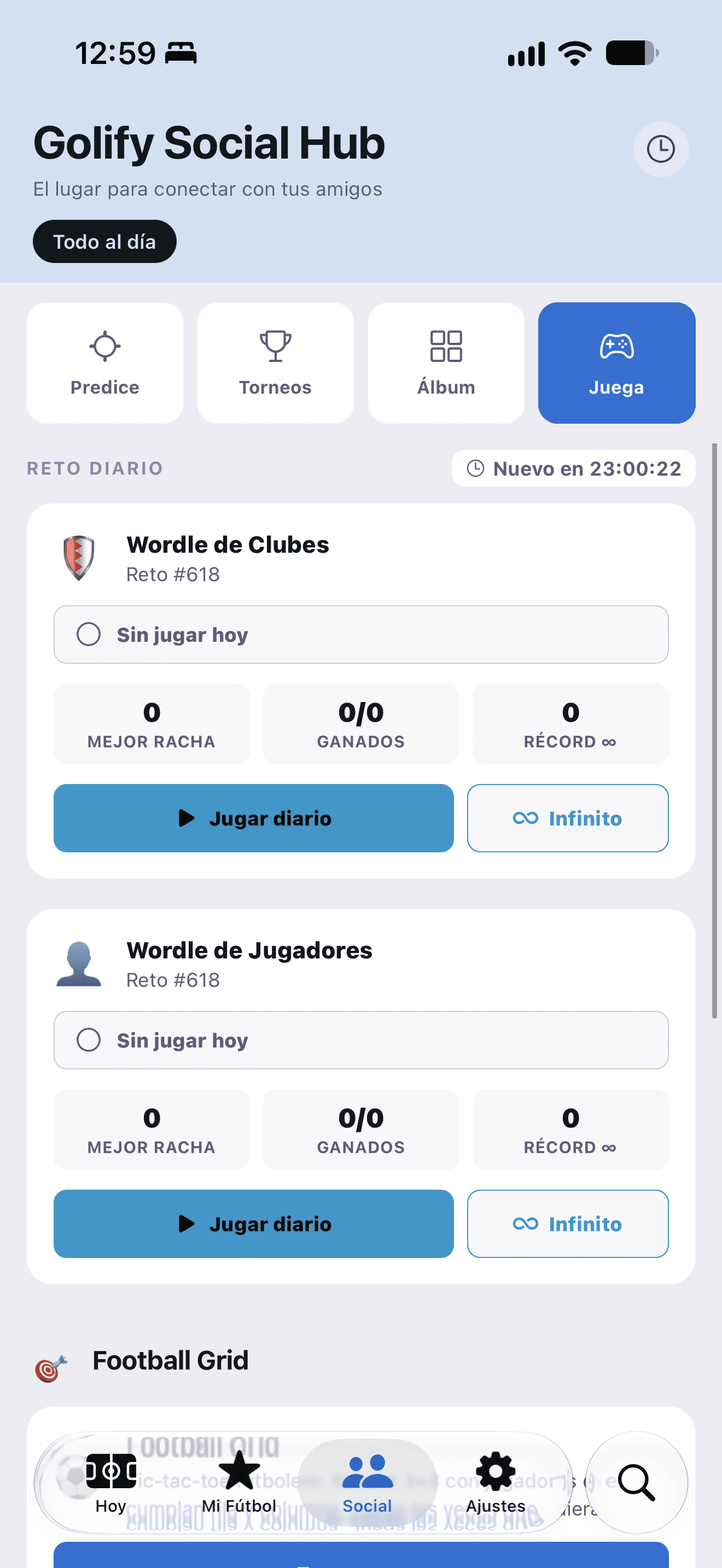 El fútbol se vive en grupo